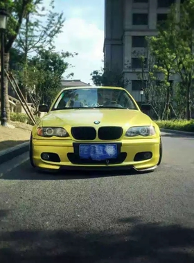 适用宝马3系E46改装MT大包围前后保险杠侧裙318i320i325i M-TECH