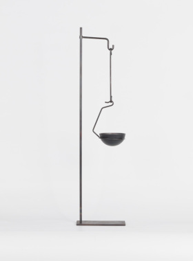 东际新中式铁艺茶道零配手工香炉