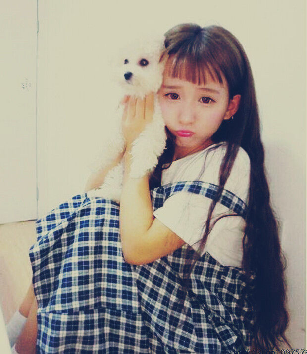 快手红人王逗逗晶哥哥炫迈妹同款格子纹复古黑白宽松连衣裙短裙