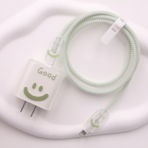 适用17充电线保护套16promax苹果15数据线13快充ipad充电器20W壳