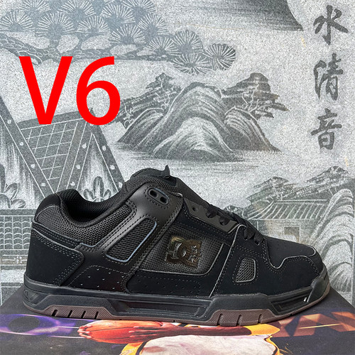 黑武士dc stag滑板鞋 厚鞋舌面包鞋 防滑耐磨橡胶大底透气BMX鞋