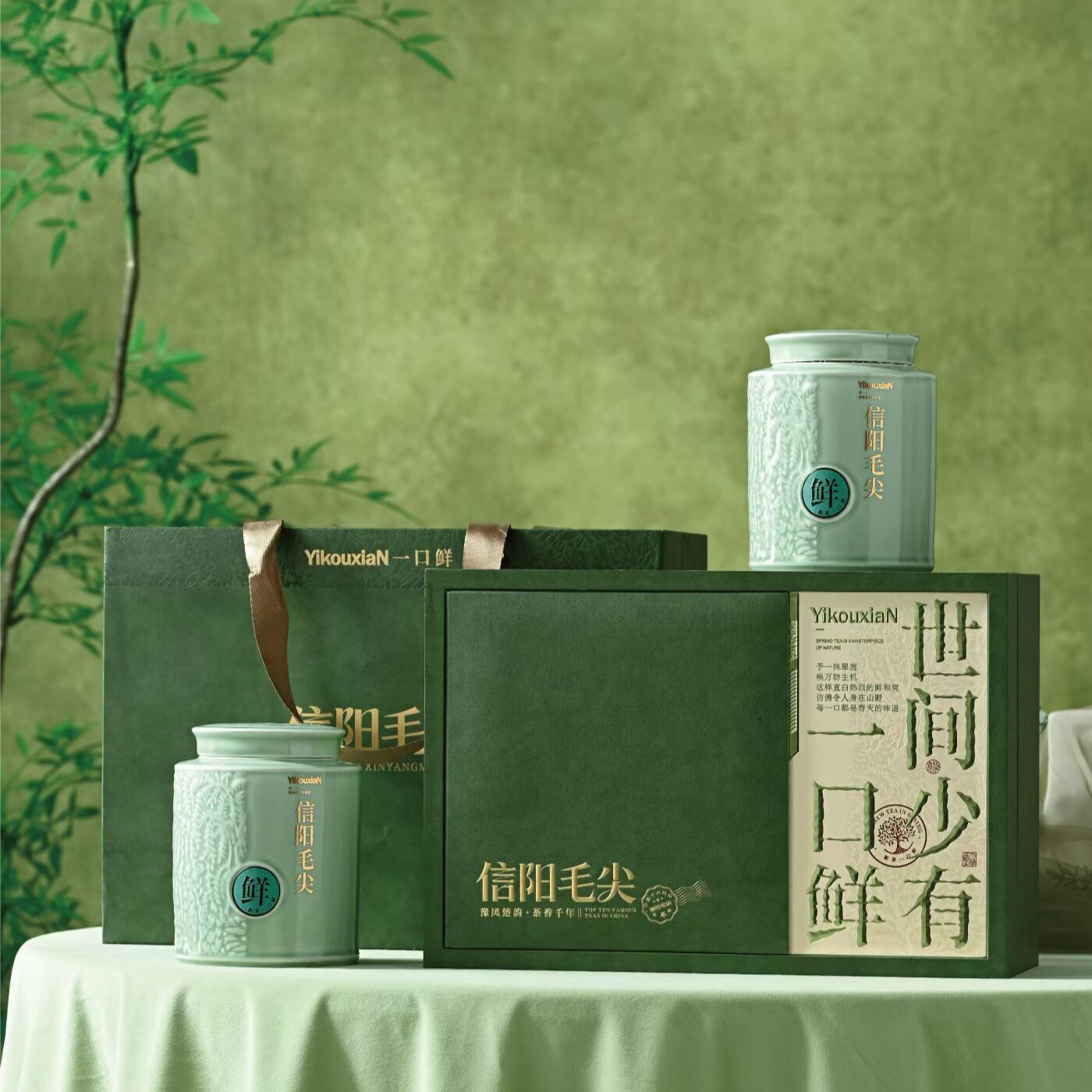 正宗信阳毛尖茶非遗大师茶2026年新茶特级300g/礼盒装
