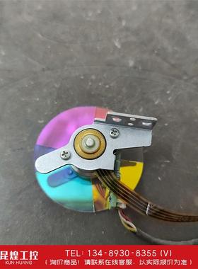 询价！投影仪色轮，五色直径约4.3厘米，起始点紫色。三菱GX3