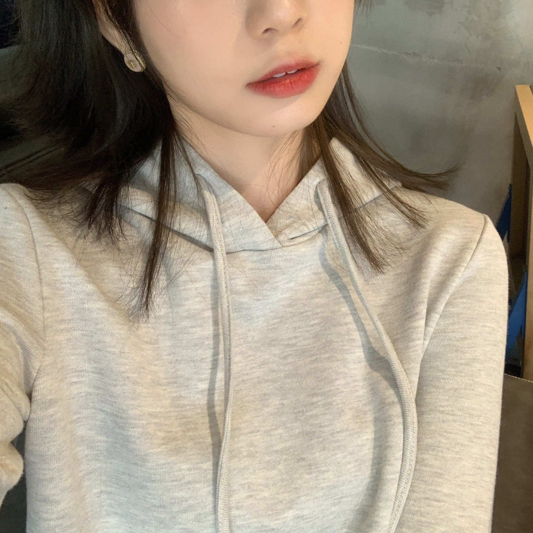 Tracystyle宽松连帽卫衣