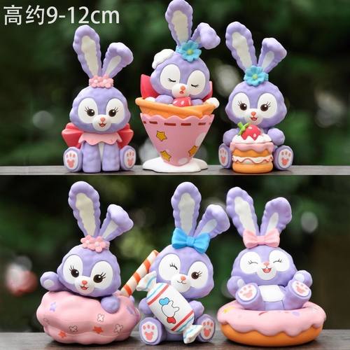 星黛露盲盒紫色长耳朵玩偶