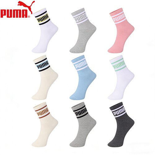 Puma彪马袜子女休闲运动高筒
