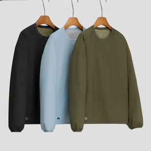 2025新款 Air空气绒两面穿圆领外套休闲四面弹套头上衣 秋冬时尚