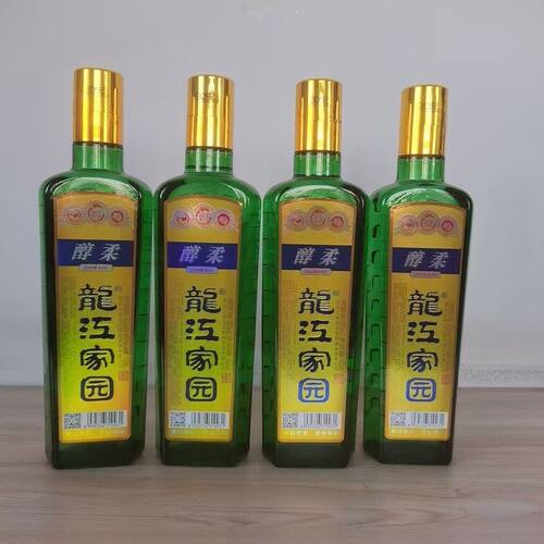 龙江家园醇柔东北酒浓香型42度450ML(4瓶装）10781.1标准工厂直发