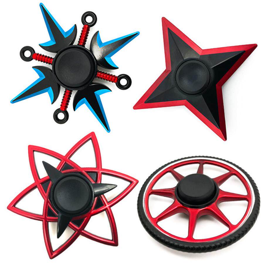 火影忍者海贼王动漫周边指尖陀螺fidget spinner飞镖兵器螺旋包邮