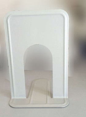 包邮加厚铁制灰色大号书立 家用书柜书夹 自用书立书 230mm高书挡