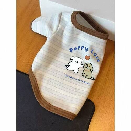 德绒保暖狗狗宠物衣服春秋冬装泰迪小奶猫衣服雪纳瑞中小型犬T恤
