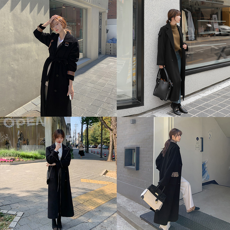 盈每毛呢外套女断码清仓