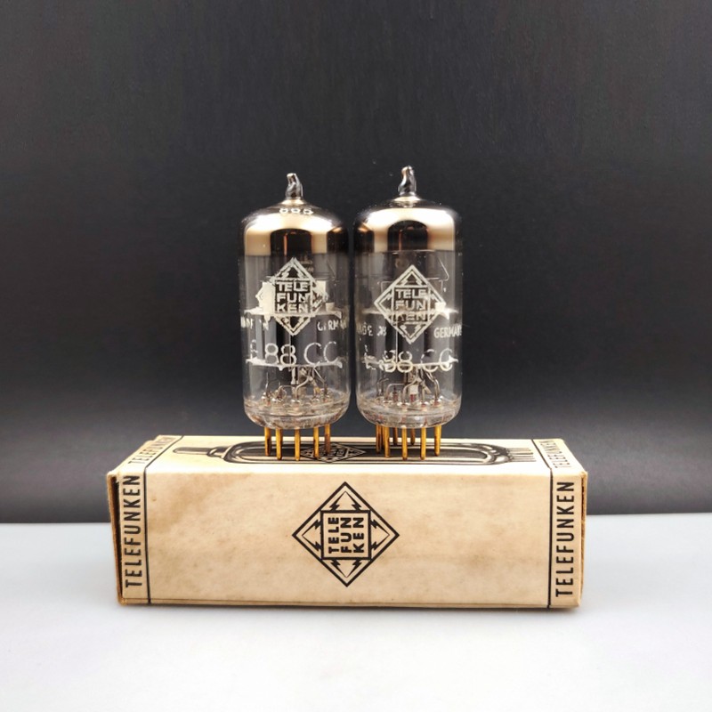 全新原盒德律风根 E88CC/CCA/6922/ECC88/6H23N/6DJ8电子管肥环