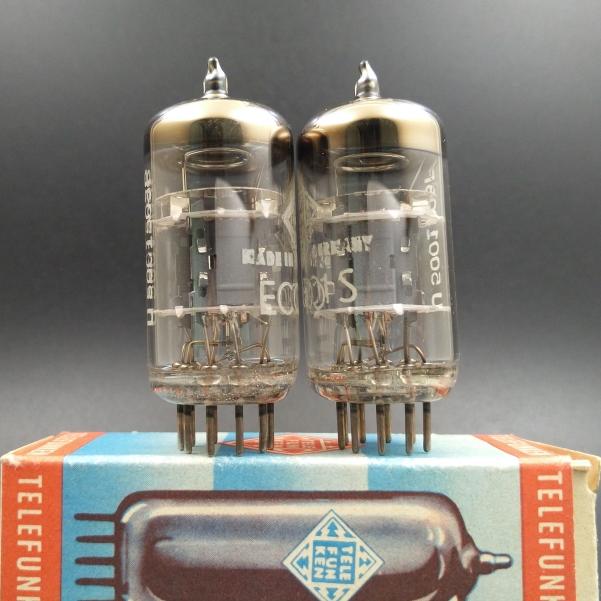 三云母肥环 德律风根 ECC801S/ECC81/12AT7/6201电子管代大盾富豪