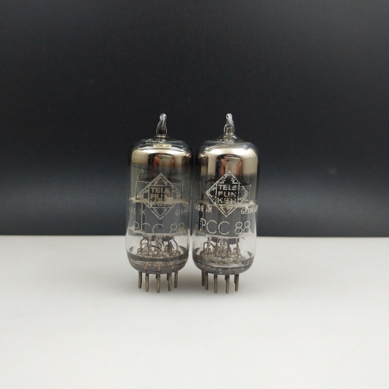 TELEFUNKEN/德律风根超大盾 PCC88/E88CC/6922电子管金栅柱极德国