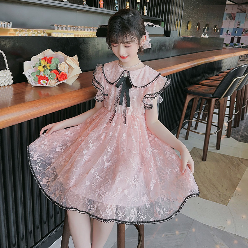 高品质女童短袖公主裙夏季连衣裙