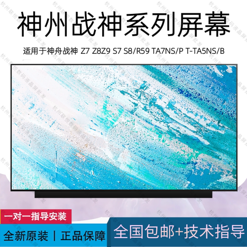 神舟战神 Z7 Z8 Z9 S7 S8/R59 T8 TX9 T-TA5NS/B 笔记本屏幕