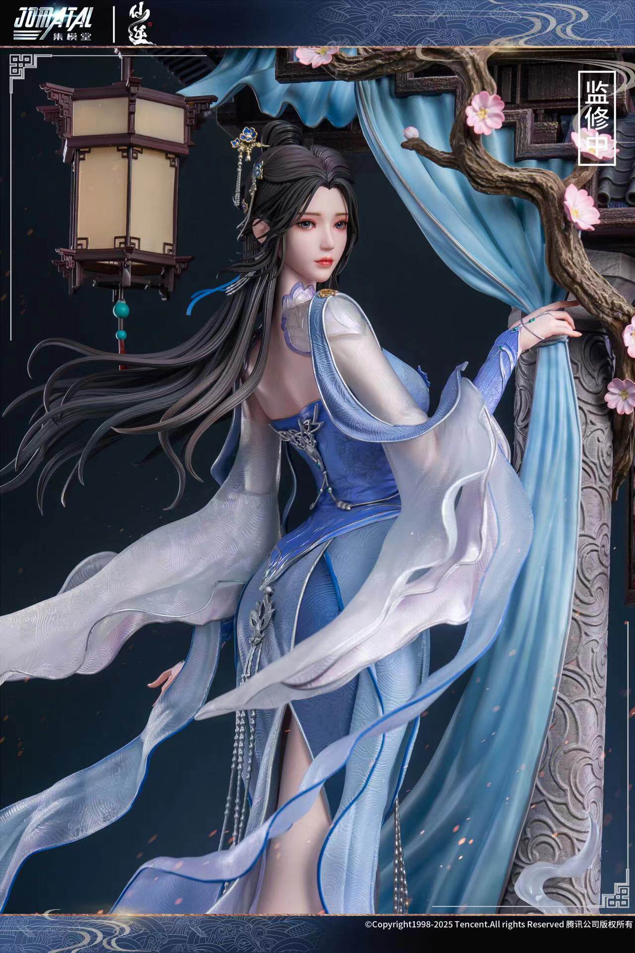 【大头模玩】集模堂x腾讯视频 仙逆 动画正版授权 李慕婉1/4雕像