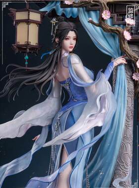 【大头模玩】集模堂x腾讯视频 仙逆 动画正版授权 李慕婉1/4雕像