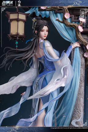 【大头模玩】集模堂x腾讯视频 仙逆 动画正版授权 李慕婉1/4雕像