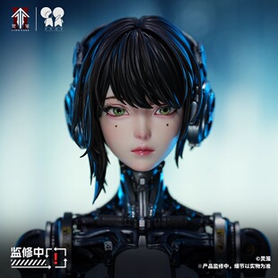 【大头模玩】灵笼ASH官方正版1/4雕像级半身像手办