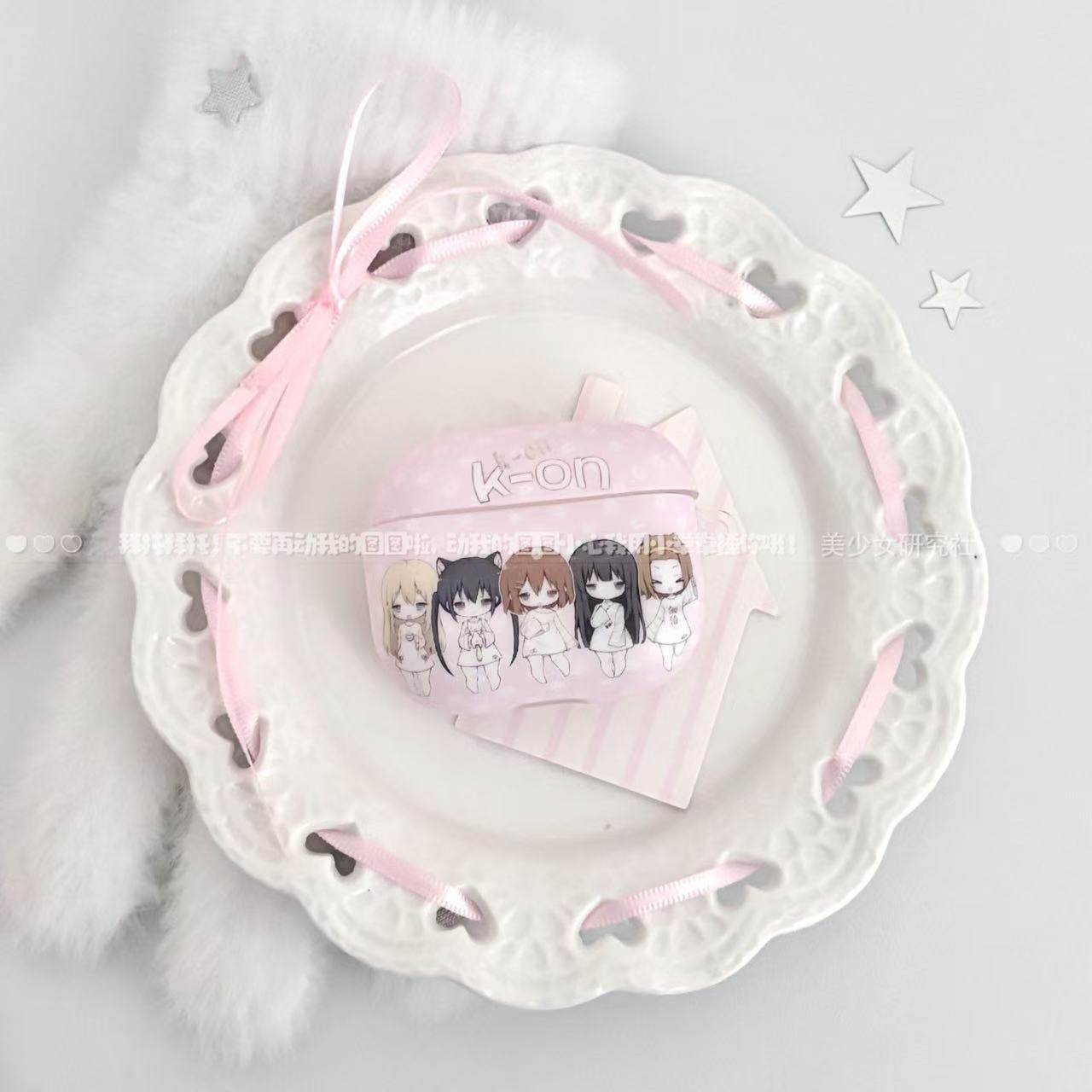 原创二次元轻音少女动漫周边imd磨砂粉色可爱软壳耳机保护套适用于苹果airpodspro1/2代无线蓝牙保护套,3C数码配件,耳机保护套,淘宝优惠券,粉丝福利购,淘宝优惠卷