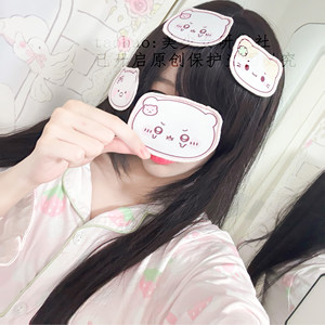 美少女原创可爱刘海碎发魔术贴