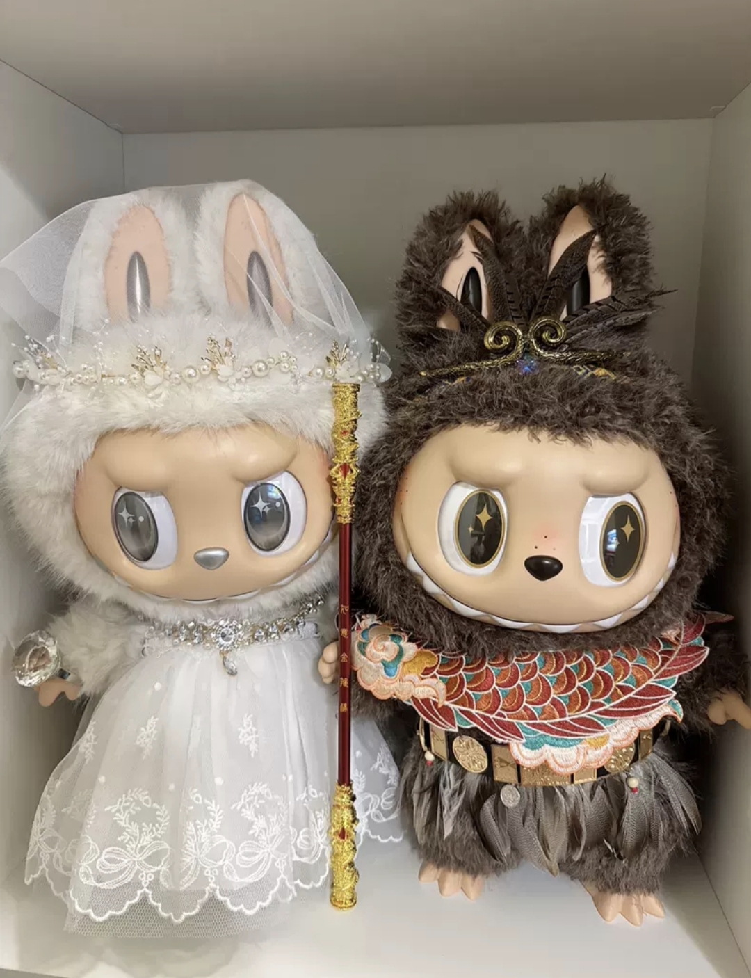 58cmlabubu娃衣拉布布衣服搪胶zimomo58cm大首领阴晴天使2.0