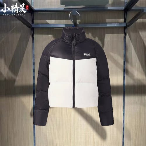 FILA斐乐2026年冬季新品女士立领休闲保暖羽绒服外套 F51W549902