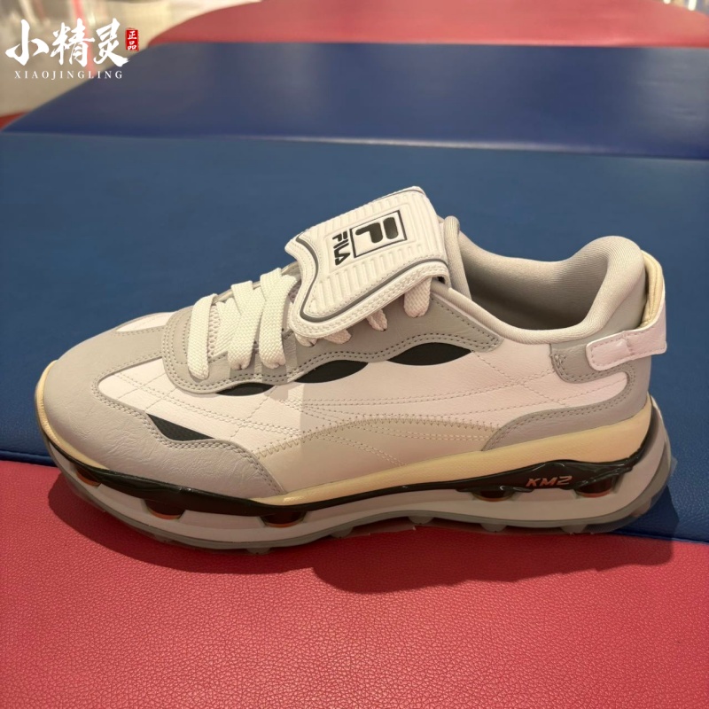 FILA斐乐2025年冬季新品男女款KM2叠叠休闲增高运动鞋F12M543119