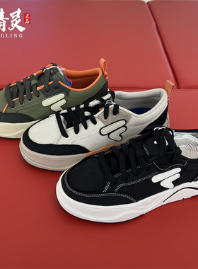 FILA斐乐2025年夏季新品男女款厚底休闲运动帆布鞋T12W/M522903