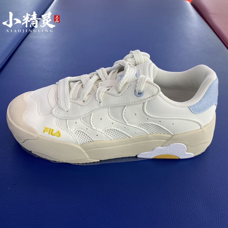 FILA斐乐2025年夏季新品女士蛋包休闲运动跑步板鞋F12W532207