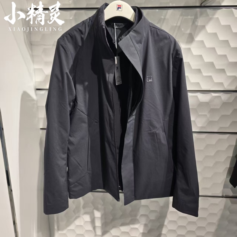 FILA斐乐2026春新男梭织上衣高尔夫运动保暖加绒两件套A11M615707