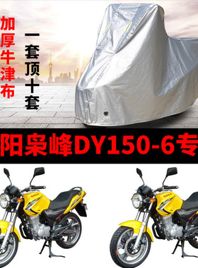 大阳枭峰DY150-6摩托车专用车衣防雨水防晒加厚遮阳防风尘车罩套
