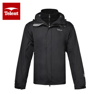 天伦天男女秋冬冲锋衣两件套保暖防风584104/684104（2件500元）