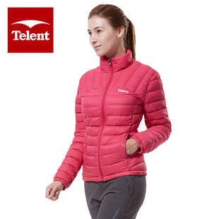 telent女款秋冬季羽绒服防寒保暖修身收腰外套654201-03/2件160元