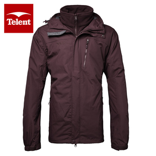 天伦天男秋冬冲锋衣加绒加厚两件套可拆卸三合一584110/2件500元