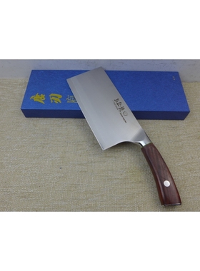 精工10cr15mov钢切片刀菜刀手工水磨开刃渐薄工艺非常锋利