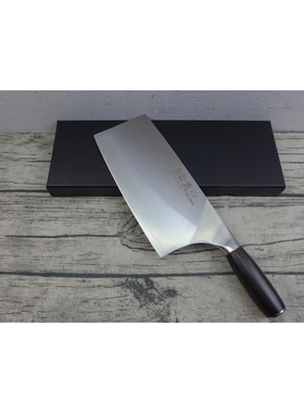 牛货10cr15mov夹钢家用斩切刀菜刀渐薄工艺可斩鸡鸭文武刀高硬度