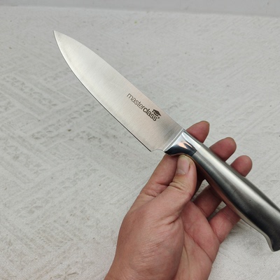 全钢一体小厨刀水果刀切菜刀