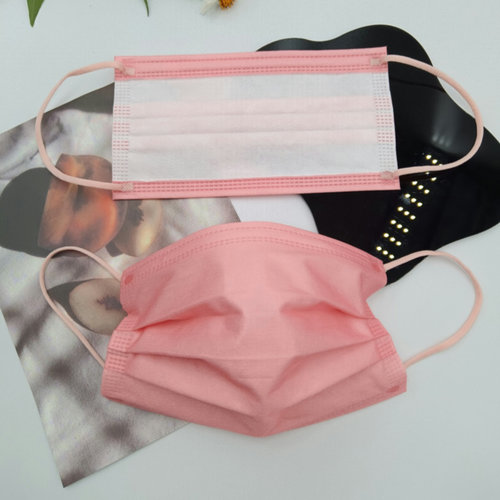 口罩女高颜值桃红色潮款一次性女生good mask女士香港田曦薇同款