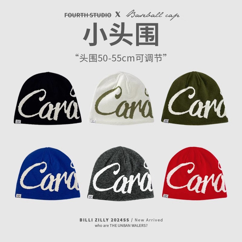 街头潮人字母包头帽男女冬季