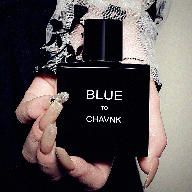 古龙男士新款香水蔚蓝绅士学生平价款男人味海洋香调持久淡香