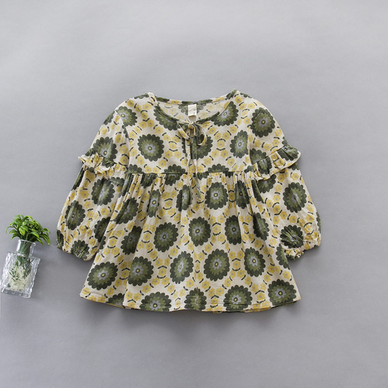 Chemise fille à manche longue - Ref 2085017 Image 1