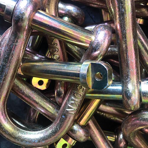 电力卸扣高强度金色细杆50KN