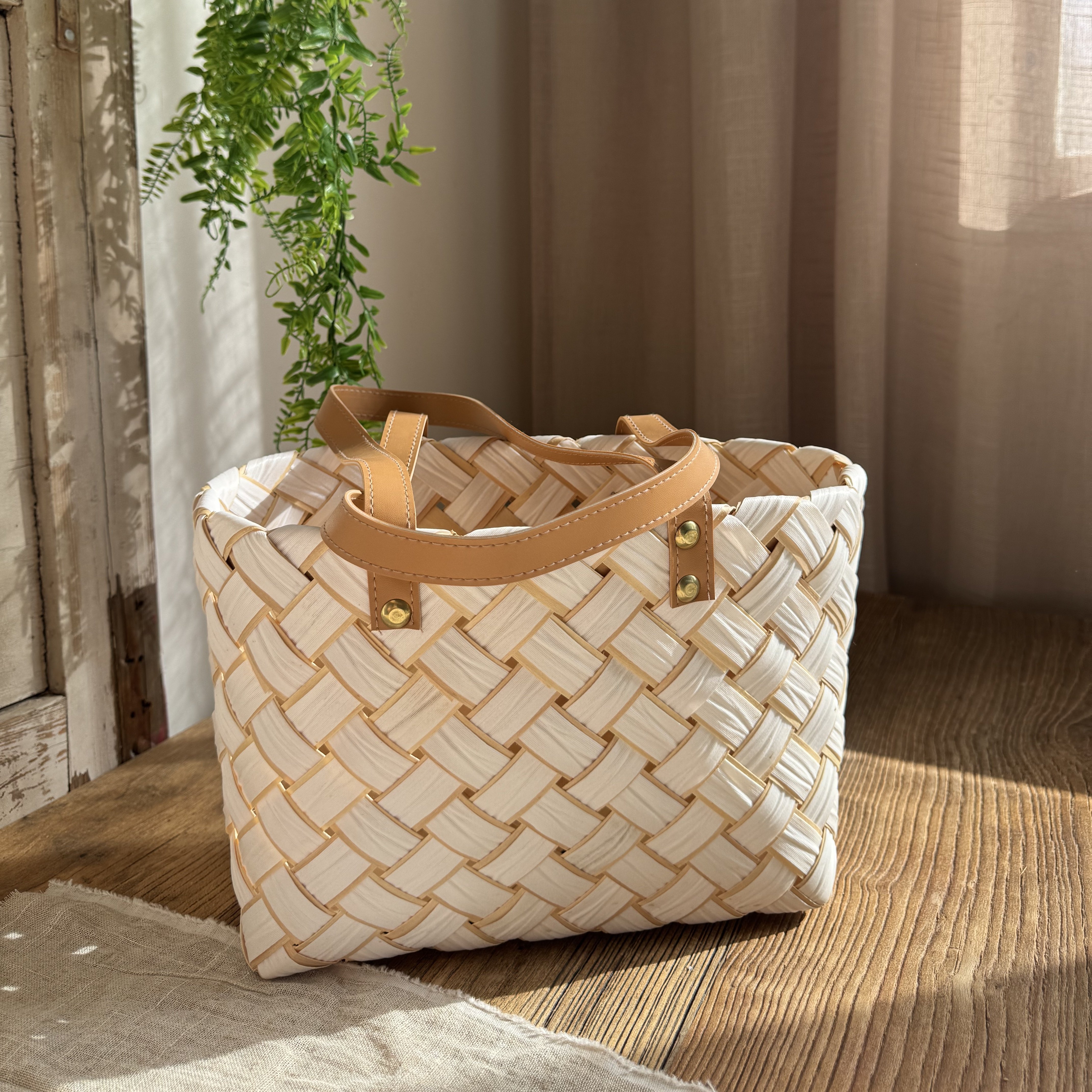 手工编织藤条手提包女大容量单肩包时尚百搭托特包,箱包皮具/热销女包/男包,托特包,淘宝优惠券,粉丝福利购,淘宝优惠卷