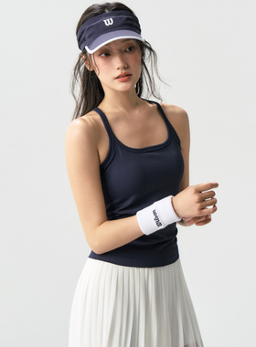 健身背心女夏工字美背防震跑步运动吊带普拉提训练上衣瑜伽服文胸