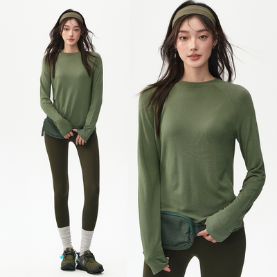 普拉提训练服亲肤透气瑜伽服上衣