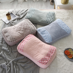 荞麦壳枕头单人加高加厚枕套水洗棉小米壳荞麦皮硬枕芯成人颈椎枕