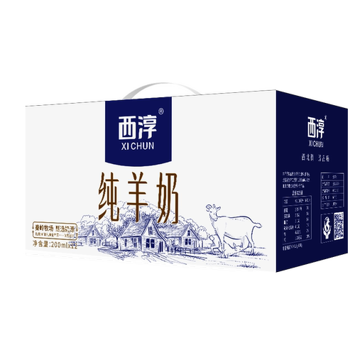 西淳纯羊奶粉礼盒装秦岭牧场